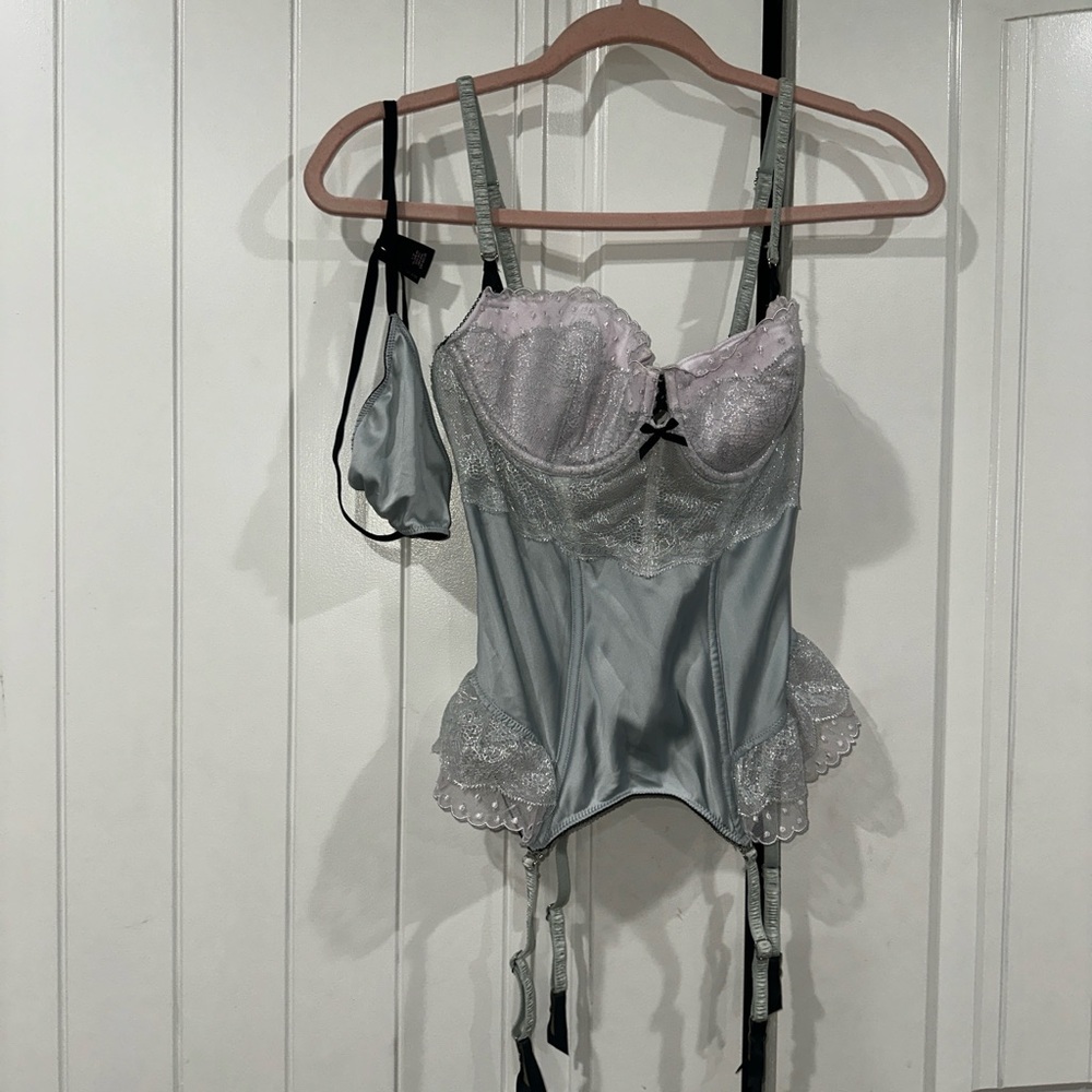 Victoria’s Secret satin corset